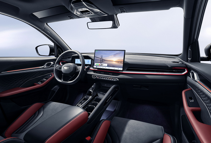 интерьер Geely COOLRAY