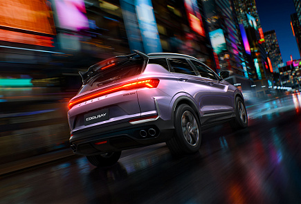экстерьер Geely COOLRAY
