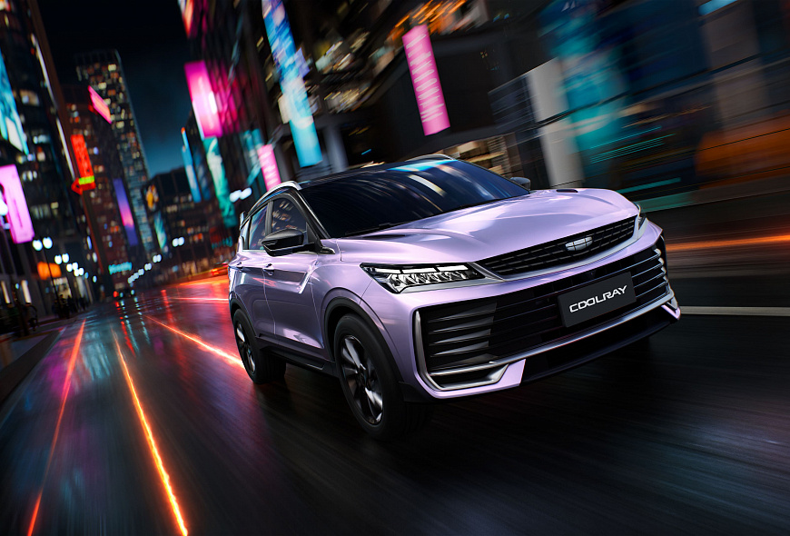 экстерьер Geely COOLRAY